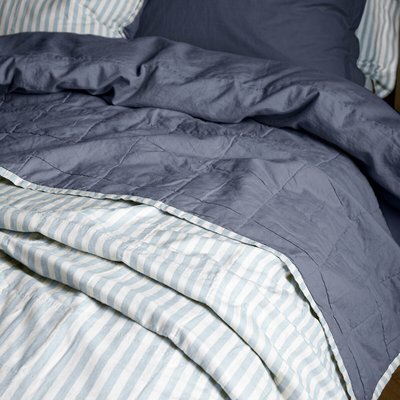 Hebden Quilted Stripe 100% Cotton Bedspread - 150x200cm YARD