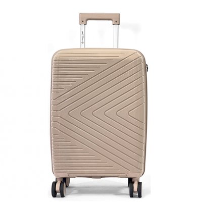Valise cabine rigide Travel Light TSA 56cm Polypropylène BLEU CERISE