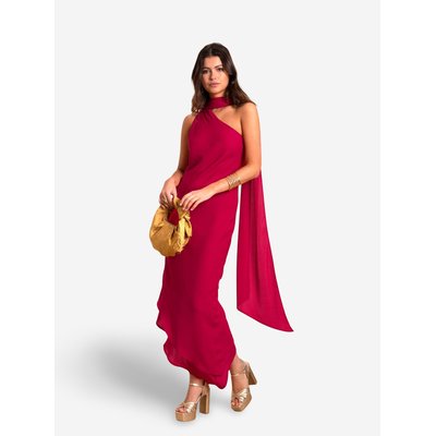 Robe asymétrique avec écharpe THE-ARE