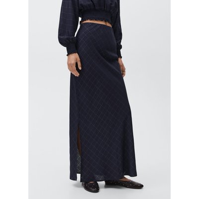 Jupe fil textile à carreaux MANGO TEEN