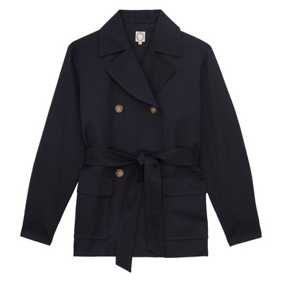 Manteau Romaric marine INES DE LA FRESSANGE PARIS