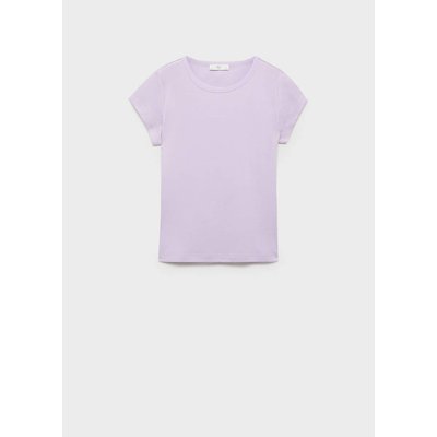 T-shirt 100 % coton manches courtes MANGO