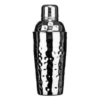Cocktail Shaker in Hammered Effect Stainless Steel SO'HOME