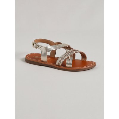Sandales en cuir CYRILLUS