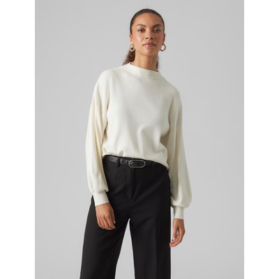 Pull col haut, fine maille au toucher très doux VERO MODA