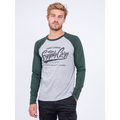 T-shirt Manches Longues Col Rond Pur Coton Jandat RITCHIE