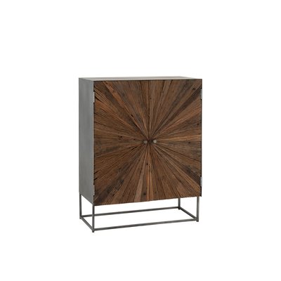 Armoire  2 portes en bois et métal - SHINE HELLIN, DEPUIS 1862