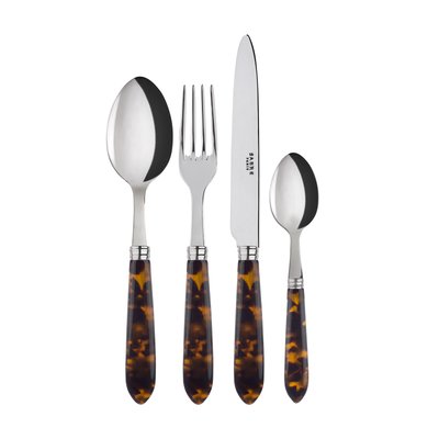 Set de 4 couverts de table, Tortue SABRE