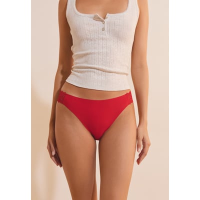 Culotte en microfibre et dentelle WISH ETAM