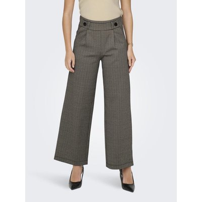 Pantalon large à carreaux JDY
