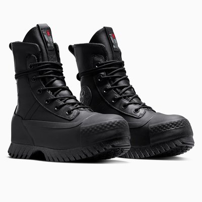 Bottines en cuir talon plat CONVERSE