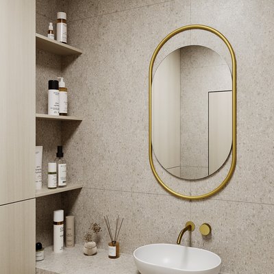 Зеркало настенное в раме ручной работы, L SO'HOME