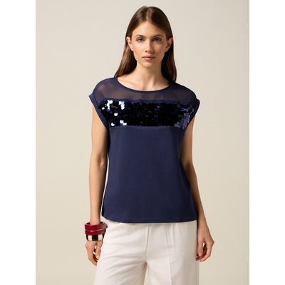 T-shirt realizzata in jersey di cotone OLTRE