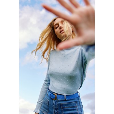 Pull bleu azur femme online