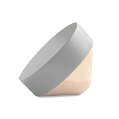 Patère Wook Conique Bicolore Large Diam 90 X 60 mm ARCHIV