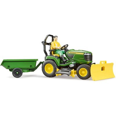 Tracteur tondeuse John Deere bworld BRUDER