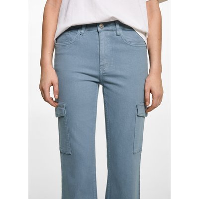 Jean cargo crop MANGO TEEN