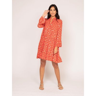 Robe Courte Motifs Isther DONA LISA