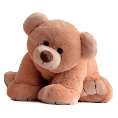 Peluche géante Gros'ours miel 50 cm HISTOIRE D'OURS
