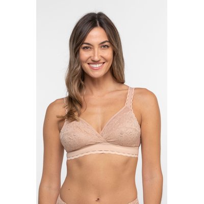 Soutien-gorge en dentelle sans armature Cœur Croisé Féminin Recyclé PLAYTEX