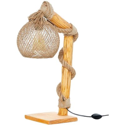 Lampe de bureau en bois Canata HANAH HOME