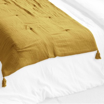 Edredon Gaze de coton Chantilly C DESIGN HOME TEXTILE