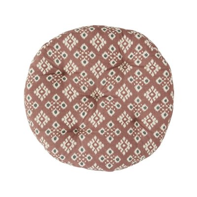 Coussin de chaise rond coton MADAM STOLTZ