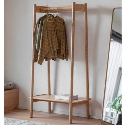 Kargil Scandi Oak Clothes Rail SO'HOME