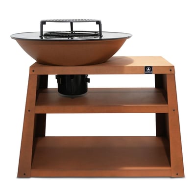 Brasero avec meuble intégré avec accessoires et housse de protection LAGUIOLE CUISSON