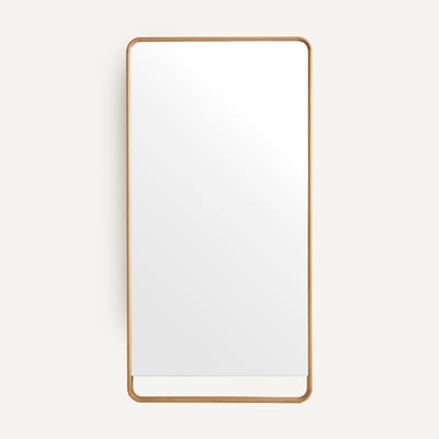 Miroir en chêne XXL hauteur 200 cm, MIME EMMANUEL GALLINA X AM.PM