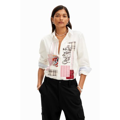 Chemise patchwork Mickey Mouse DESIGUAL