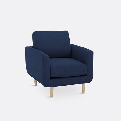 Fauteuil polyester/coton, Jimi LA REDOUTE INTERIEURS