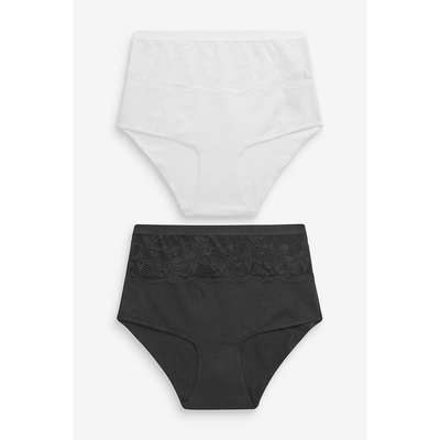 Slips sculptanten coton, lot de 2 NEXT