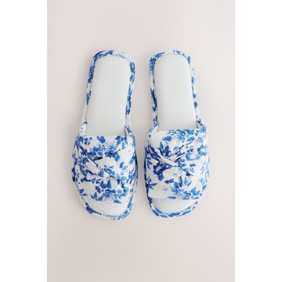 Chaussons style claquettes à nœud NEXT
