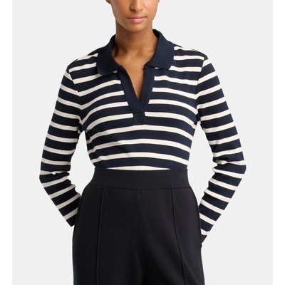 T-shirt Marinière Bou Manches Longues Coton JODHPUR
