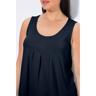 Top, plis fantaisie, ligne A, sans manches ULLA POPKEN