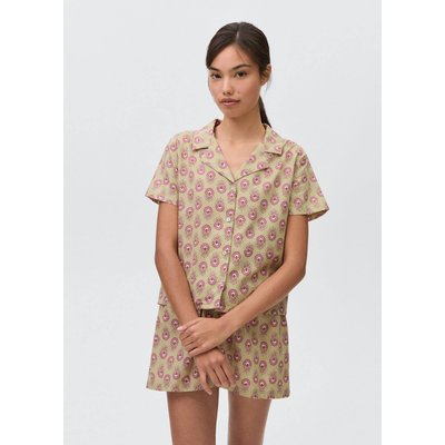 Pack pyjama coton imprimé MANGO TEEN