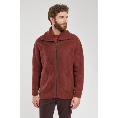 Cardigan zippé côtelé en laine HERITAGE ARMOR-LUX