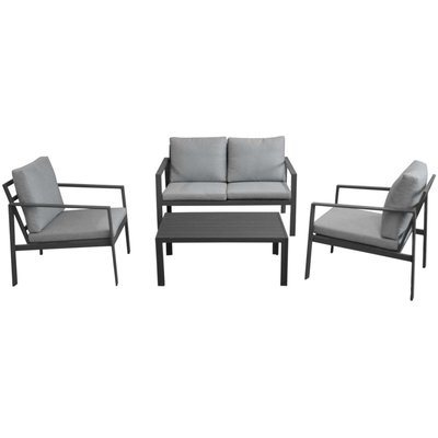 Salon détente jardin en aluminium Marlo PROLOISIRS