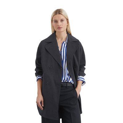 Veste trench-cape relaxed en sergé compact MARC O'POLO