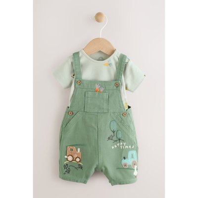 Ensemble salopette et body bébé NEXT