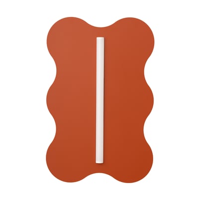 Applique murale Acier Ocre Rouge S14d 1 Klover EDEN