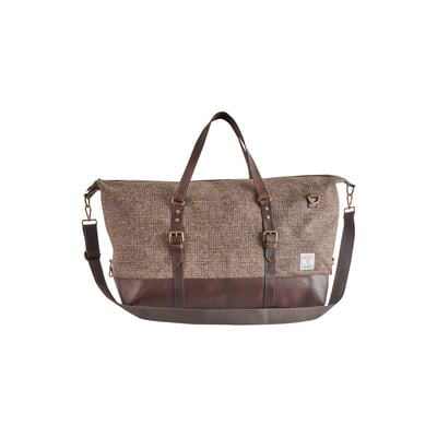 Sac Fourre-tout Mulberry Scotchgrain Marron - Grand Modèle à Clipser - Occasion Parfait état