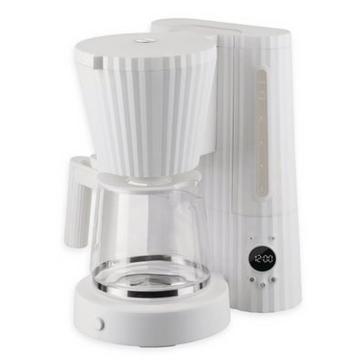 Cafetière - plissé - blanc ALESSI
