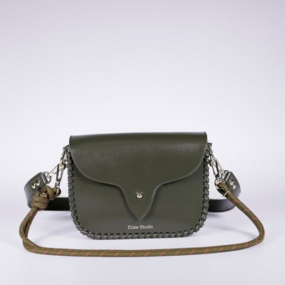 Sac besace en cuir, WEST CRAIE STUDIO