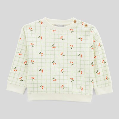 Sweat imprimé en éponge en coton BIO GOTS BOUT'CHOU