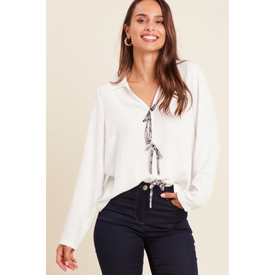 Blouse ample courte col chemise BREAL