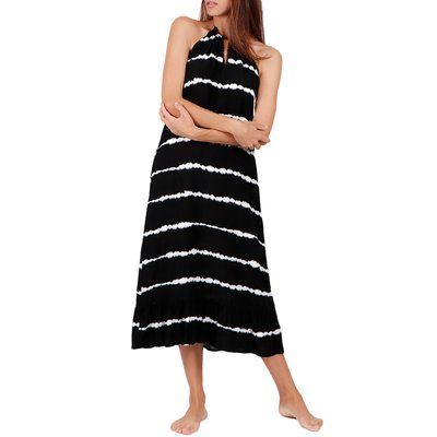Robe longue estivale sans manches Tie OPÉRA Dye ADMAS
