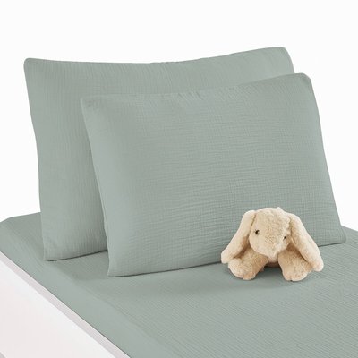 Taie d’oreiller bébé gaze de coton, Kumla LA REDOUTE INTERIEURS