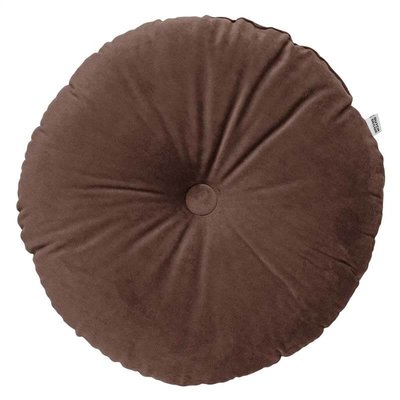 Coussin Olly - Marron, Ø40 cm DUTCH DECOR